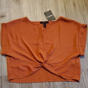 Cropped blouse nwt